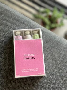 NEW Limited Edition Chanel CHANCE Hand Creams Set